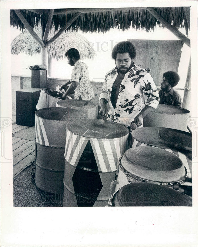 1979 Lord Saint&#39;s Calypso Steel Band Press Photo - Historic Images