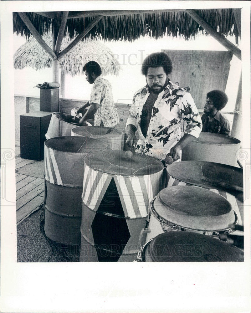 1979 Lord Saint's Calypso Steel Band Press Photo - Historic Images