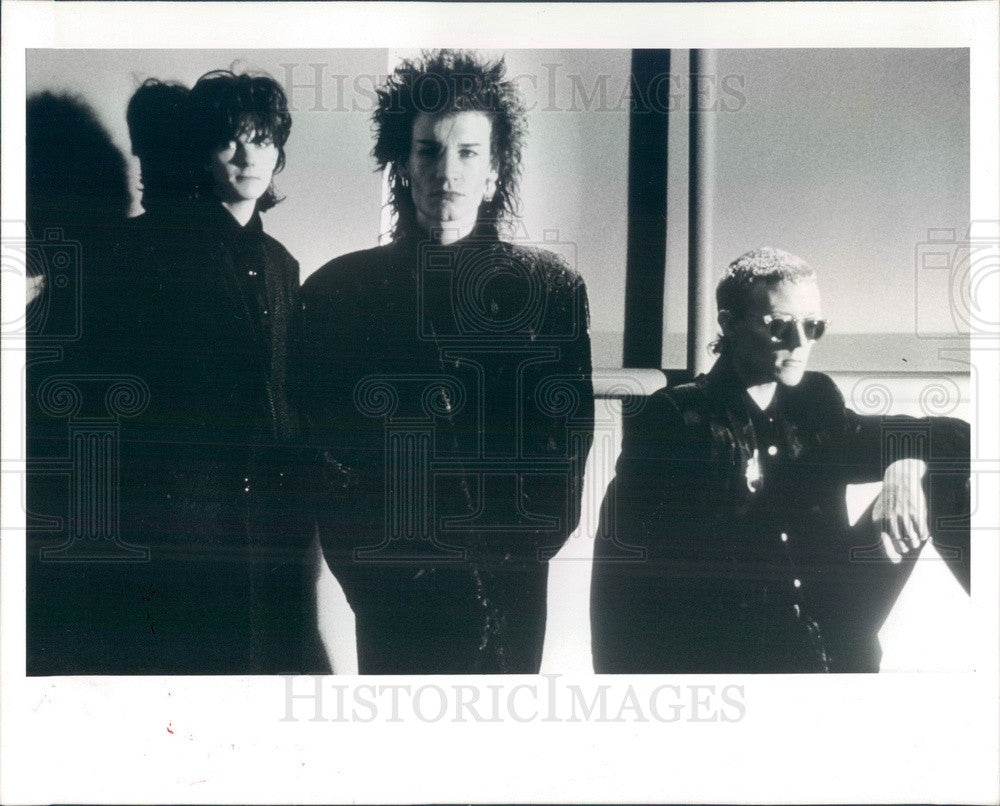 1987 English Rock Band Love and Rockets Press Photo - Historic Images