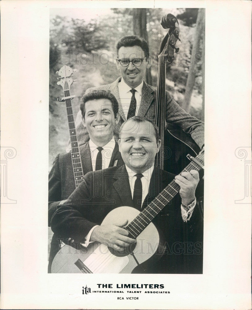 1963 American Folk Music Group The Limeliters Press Photo - Historic Images