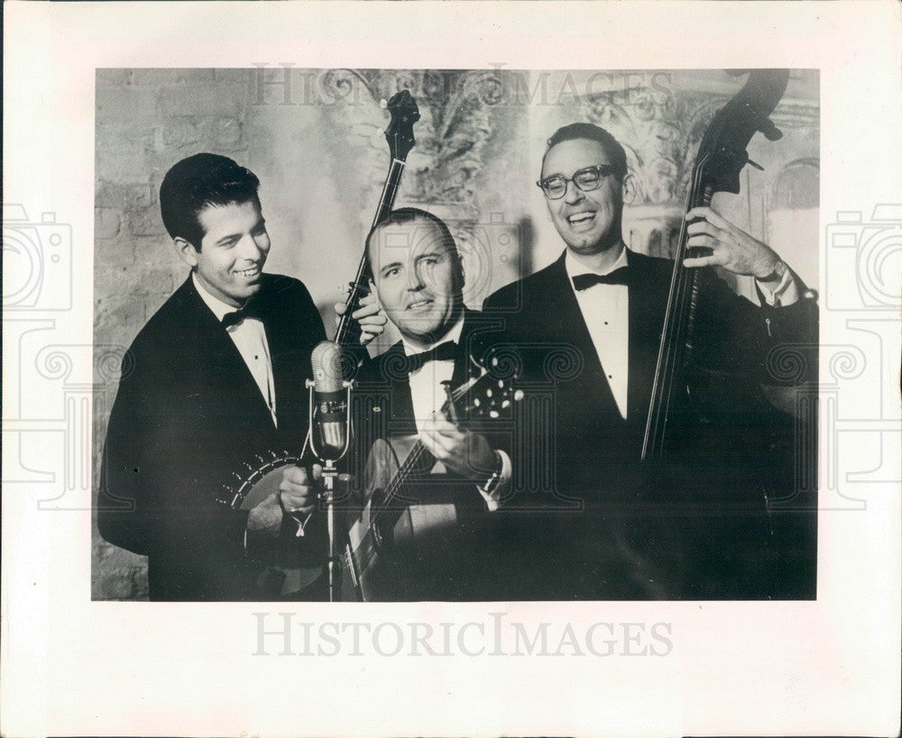 1963 American Folk Music Group The Limeliters Press Photo - Historic Images
