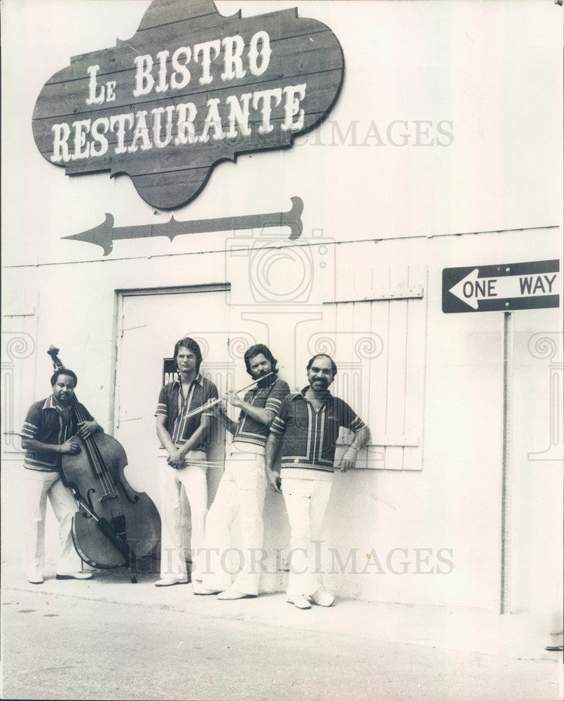 1981 Music Group Little John&#39;s Jazz Quartet Press Photo - Historic Images