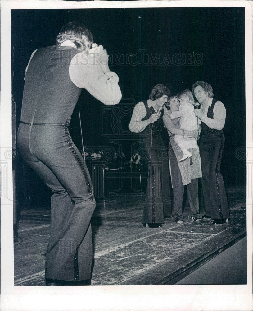 1980 American Male Pop Music Trio Lettermen Press Photo - Historic Images