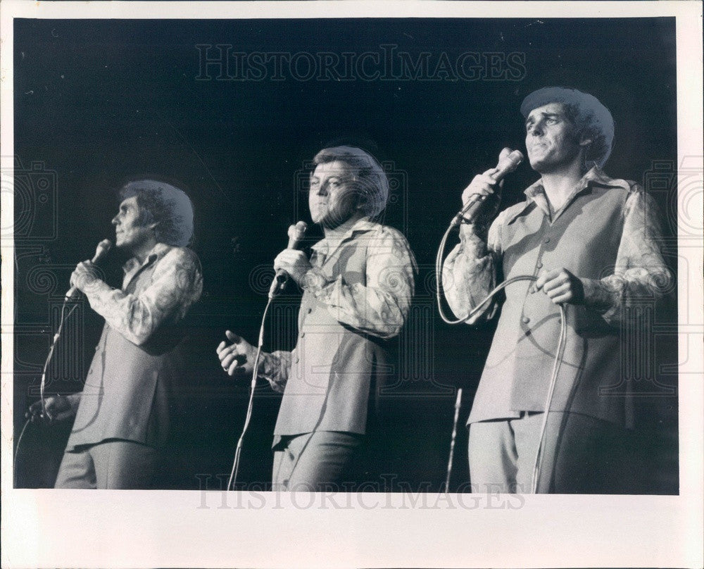 1971 American Male Pop Music Trio Lettermen Press Photo - Historic Images
