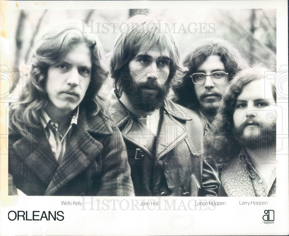 1975 Pop-Rock Band Orleans Press Photo - Historic Images