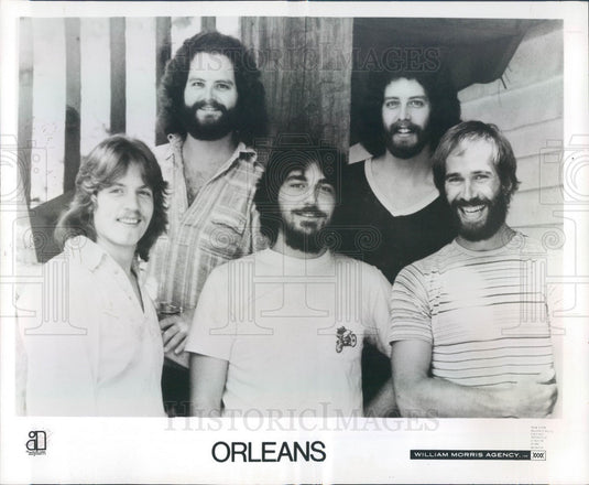 1976 Pop-Rock Band Orleans Press Photo - Historic Images