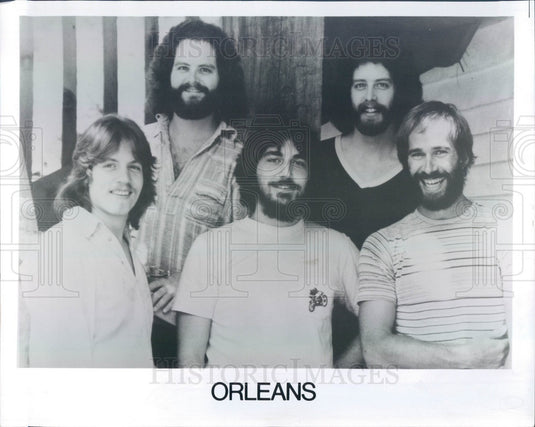 1977 Pop-Rock Band Orleans Press Photo - Historic Images