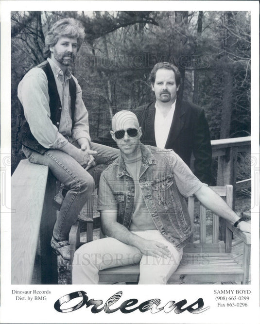 Undated Pop-Rock Band Orleans Press Photo - Historic Images
