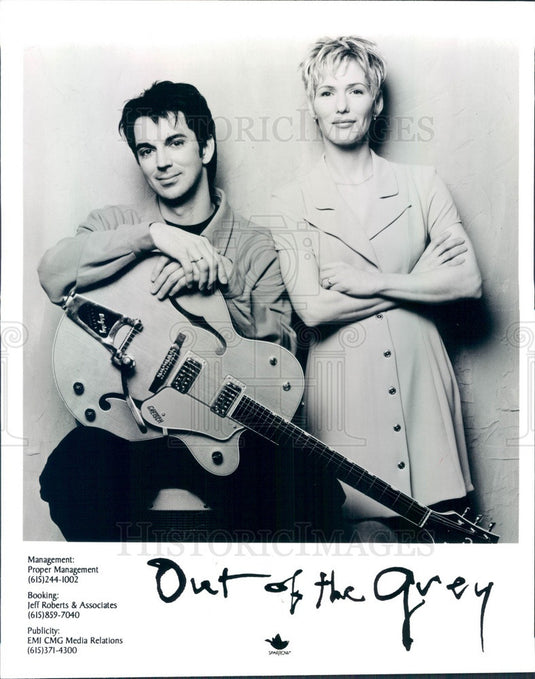 1997 Contemporary Christian Music Group Out of the Grey Press Photo - Historic Images
