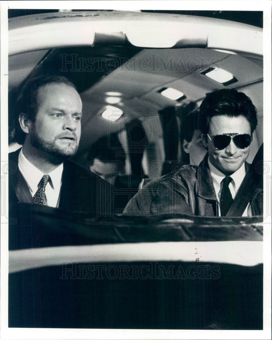 1992 Hollywood Actors Tim Daly & Kelsey Grammer Press Photo - Historic Images