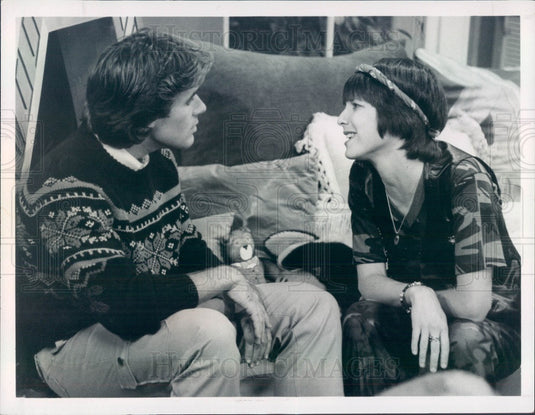 1981 Hollywood Actors JM J Bullock & Deena Freeman Press Photo - Historic Images