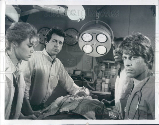 1983 TV Show Trauma Center Cast Press Photo - Historic Images