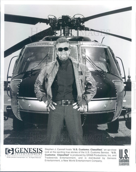 1996 American Producer/Writer Stephen J Cannell Press Photo - Historic Images