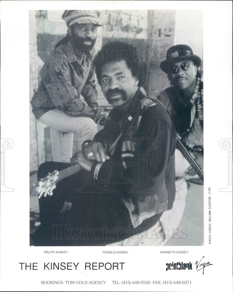 1997 Blues Band The Kinsey Report Press Photo - Historic Images