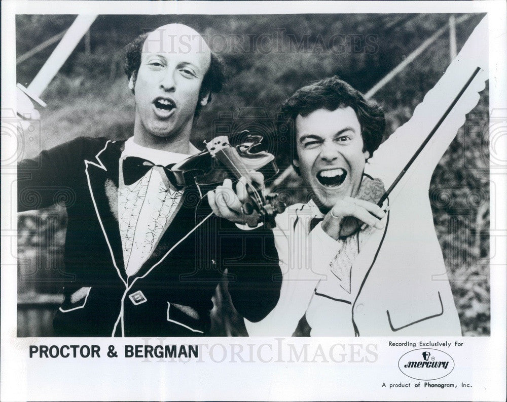 1978 Comedians Proctor & Bergman Press Photo - Historic Images