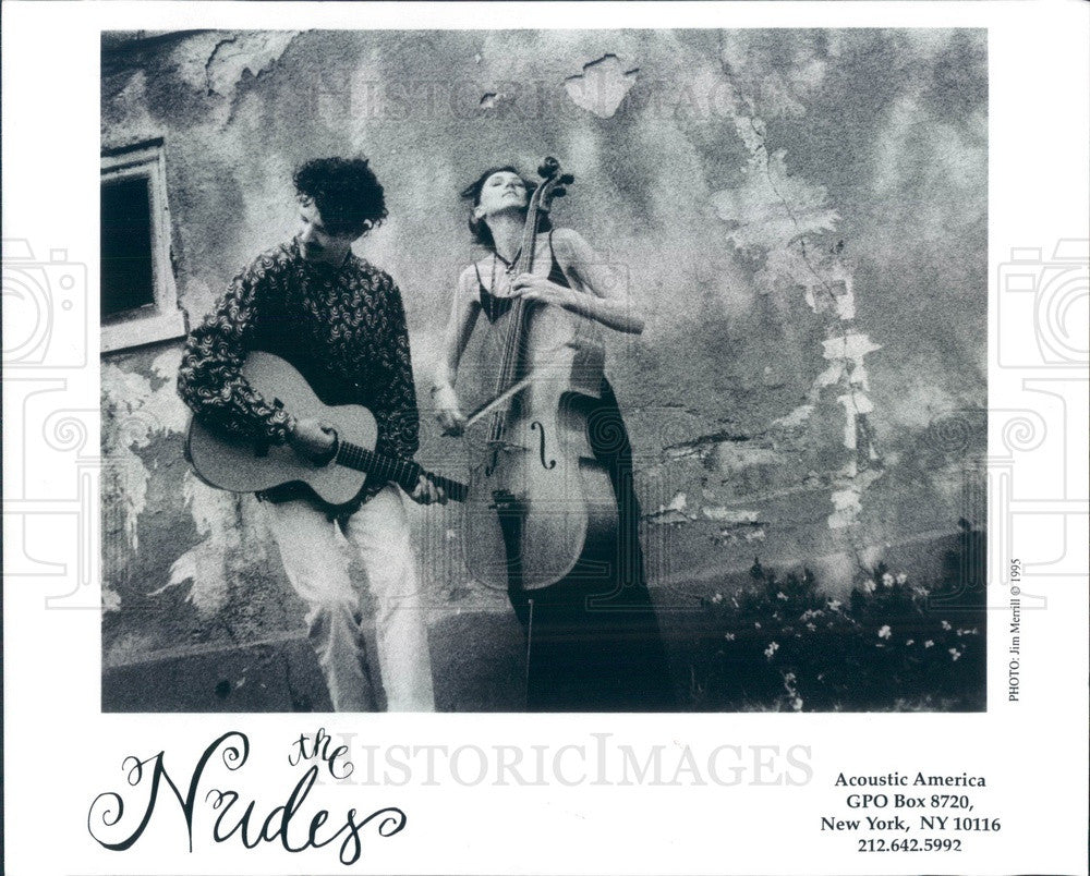 1996 Music Group The Nudes Press Photo - Historic Images