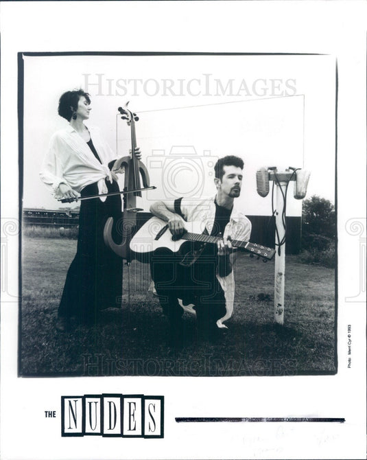 1994 Music Group The Nudes Press Photo - Historic Images