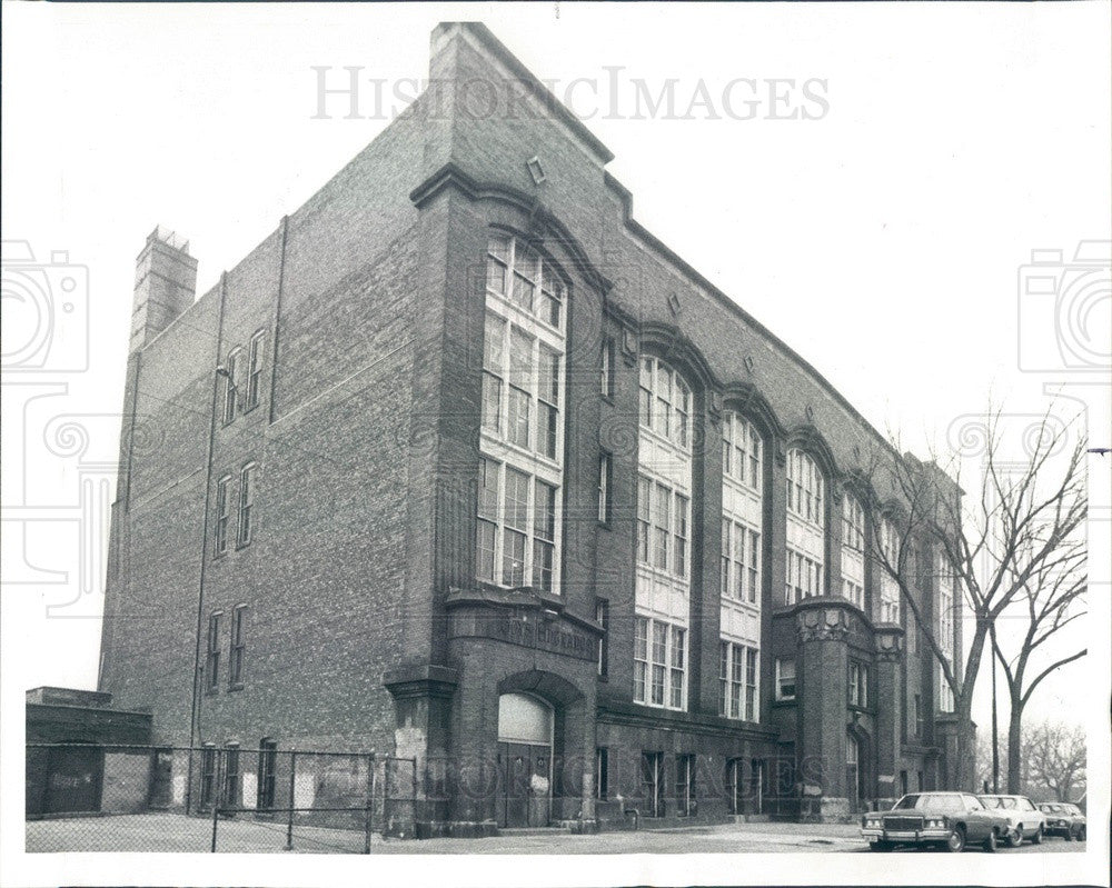 1980 Chicago, Illinois Warren Elementary School Press Photo - Historic Images