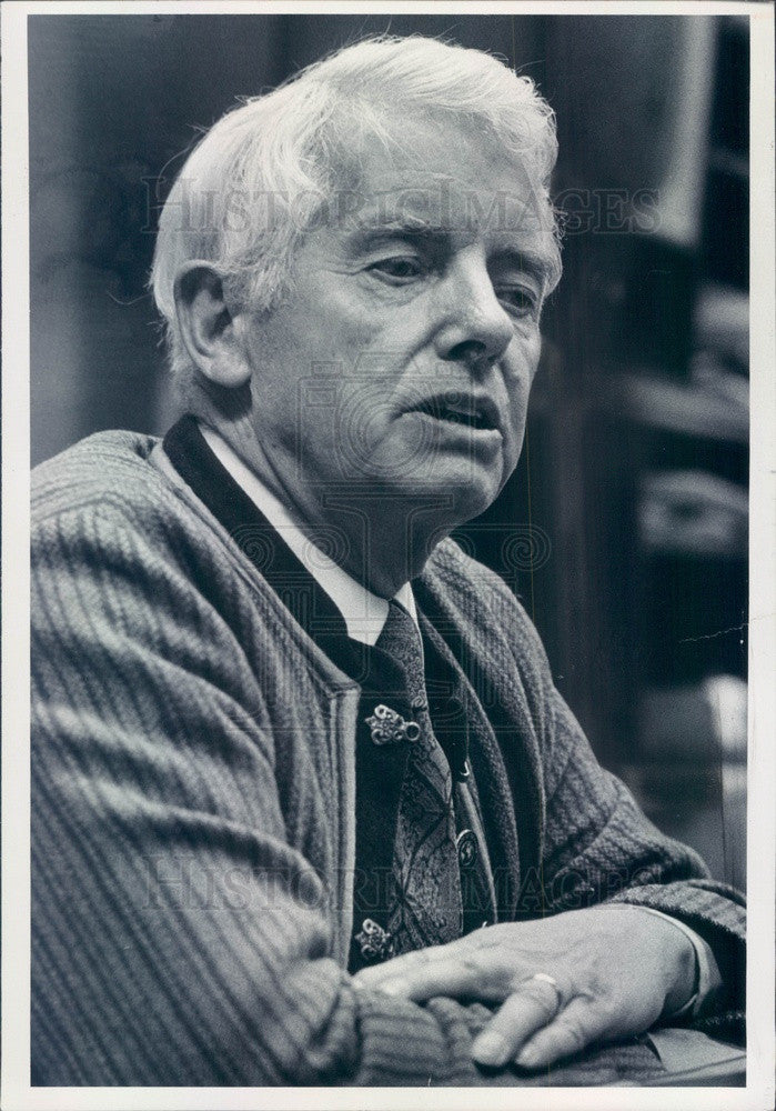 1980 Environmentalist David Brower Sierra Club Foundation Founder #2 Press Photo - Historic Images