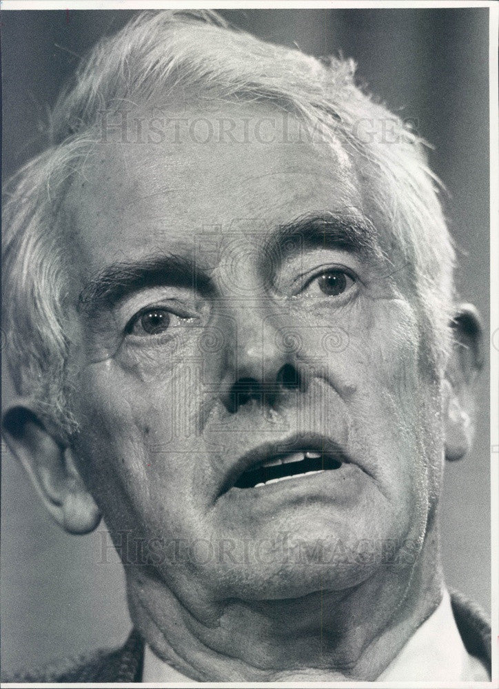 1981 Environmentalist David Brower, Sierra Club Foundation Founder Press Photo - Historic Images