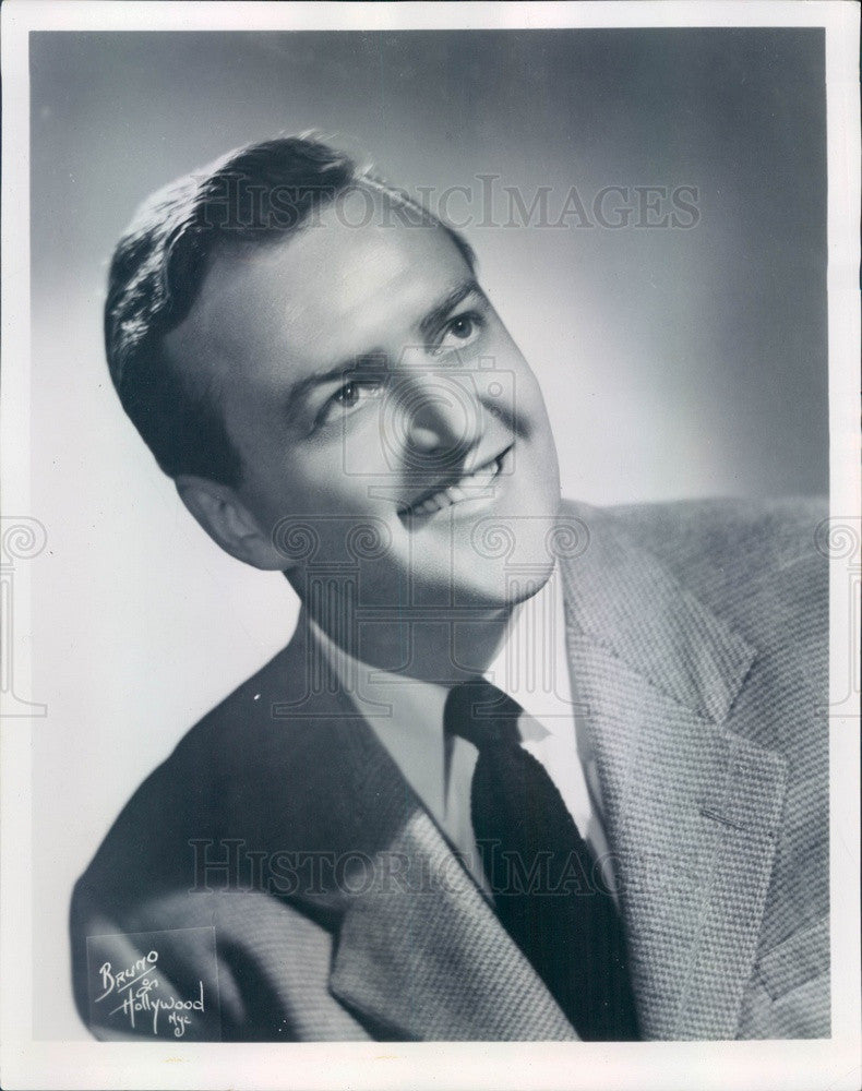 1959 Metropolitan Opera Singer Paul Franke #2 Press Photo - Historic Images