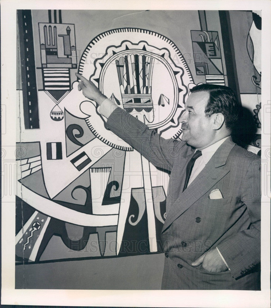 1950 Art Historian Alfred Frankfurter Press Photo - Historic Images