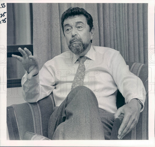 1985 Author & Motivational Speaker Leo Buscaglia, Dr Love
