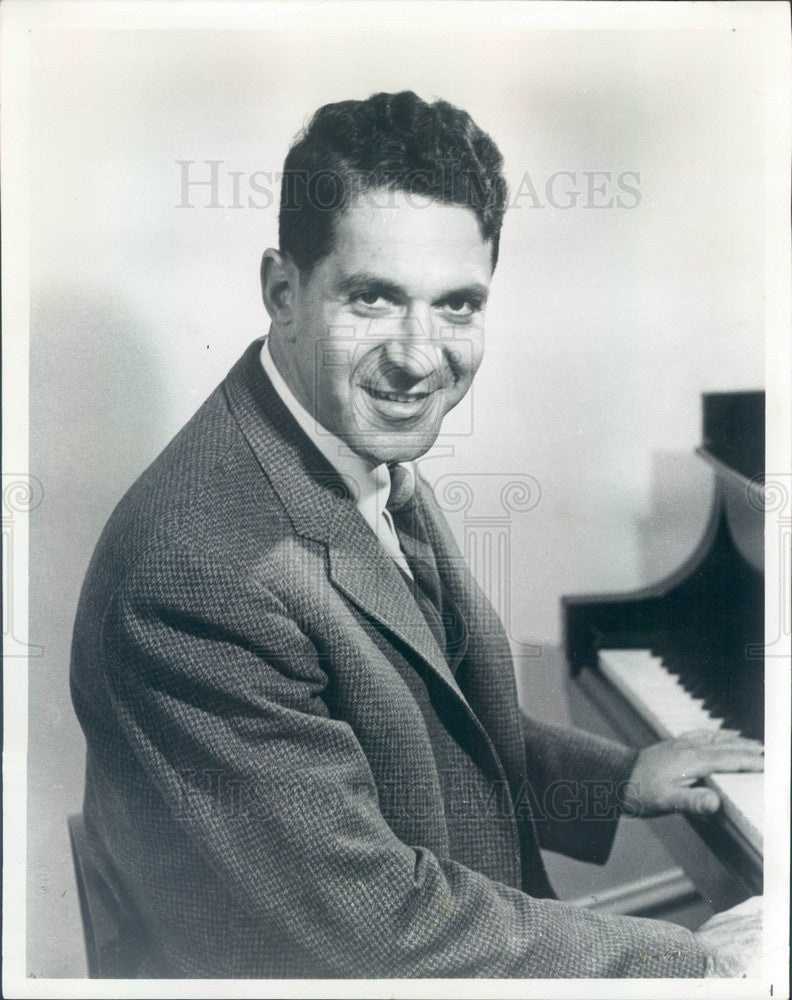 1971 Classical Pianist Claude Frank Press Photo - Historic Images