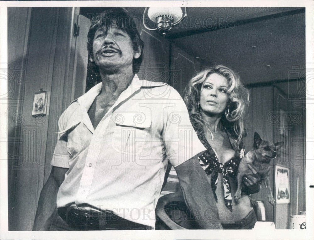 1976 Hollywood Actor Charles Bronson in Breakout Press Photo - Historic Images