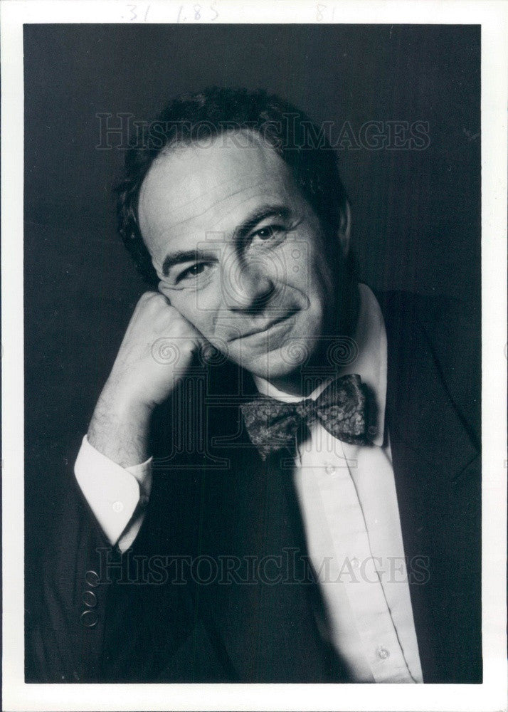 1988 Pulitzer Prize Winning Writer Jonathan Freedman of San Diego's Press Photo - Historic Images