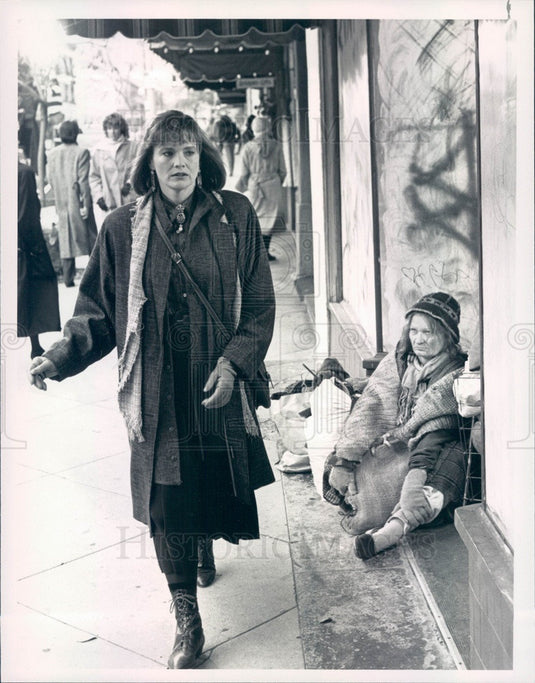 1988 Hollywood Actresses Blair Brown & Tona Dodd Press Photo - Historic Images