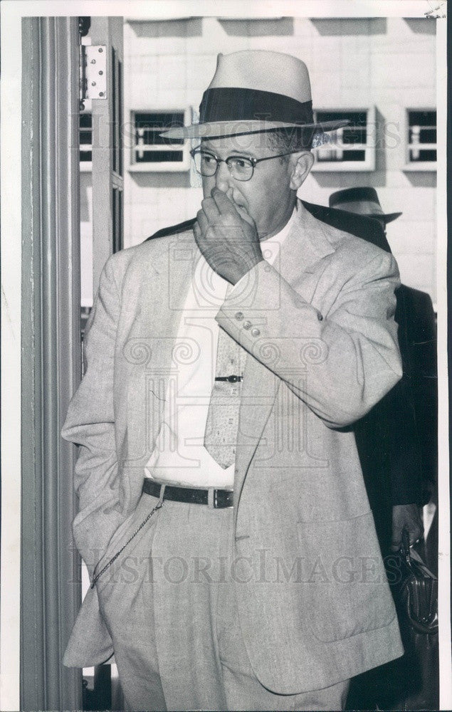 1956 Jefferson County, Colorado Sheriff Carl Enlow Press Photo - Historic Images