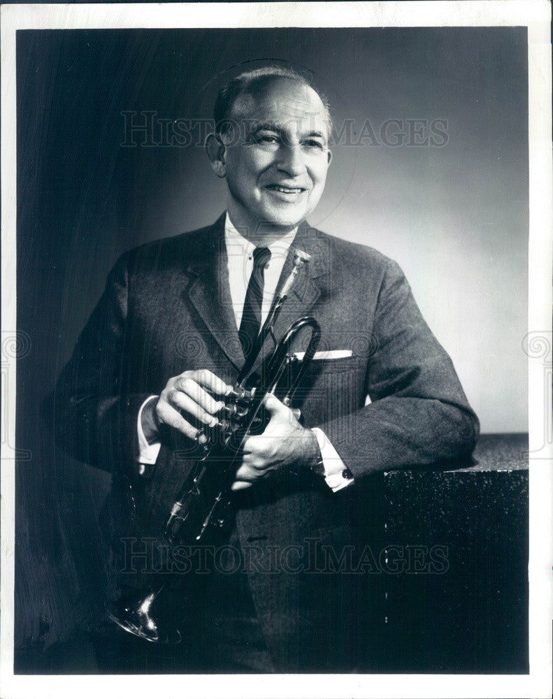 1975 Jazz Cornetist Doc Evans Press Photo - Historic Images