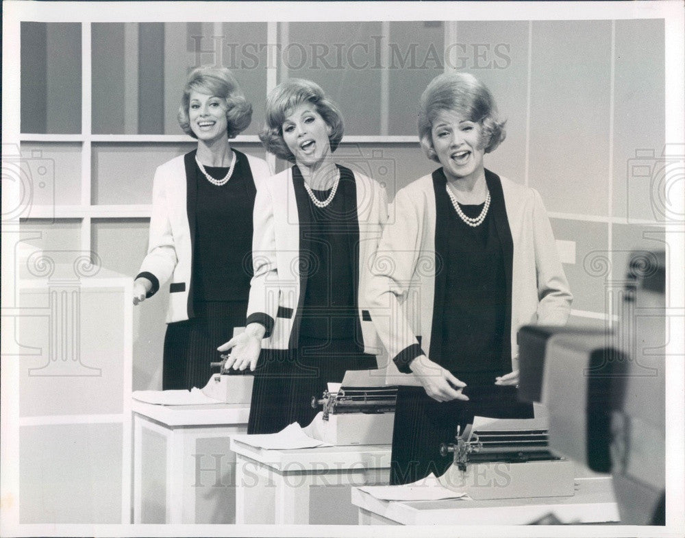 1966 Pop Singers The McGuire Sisters, Phyllis, Christine, Dorothy Press Photo - Historic Images