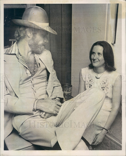 1976 Musician Mike Love of Rock Band The Beach Boys