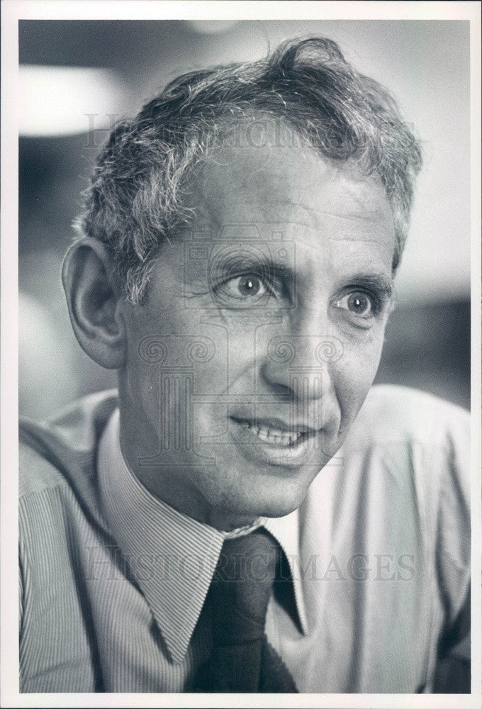 1978 Rocky Flats, Colorado Anti-Nuclear Activist Daniel Ellsberg #2 Press Photo - Historic Images