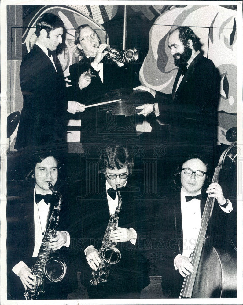 1975 Music Group Stars of Swing Press Photo - Historic Images