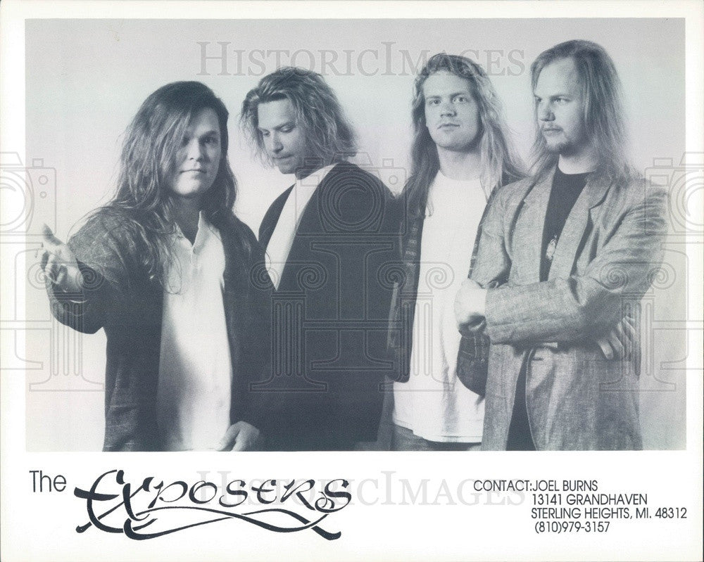 1996 Music Group The Exposers Press Photo - Historic Images