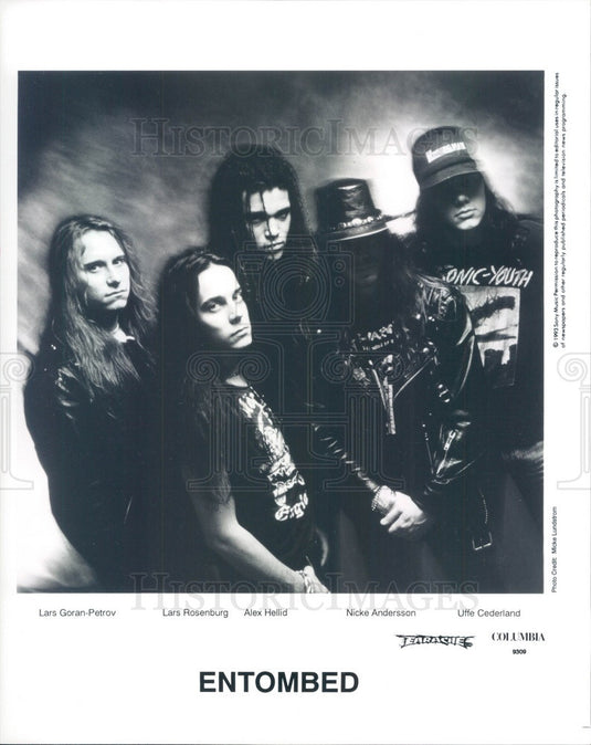 1994 Swedish Death Metal Band Entombed