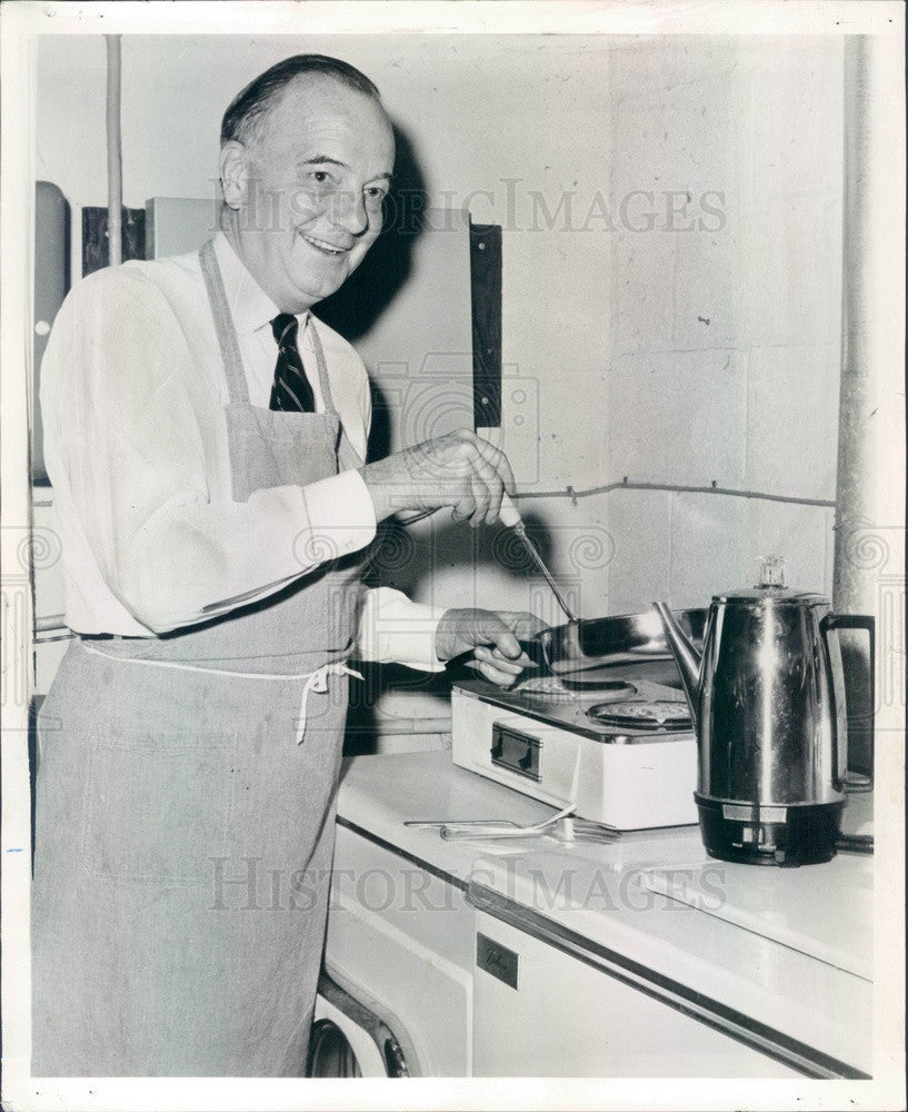 1962 English Hollywood Actor Maurice Evans Press Photo - Historic Images