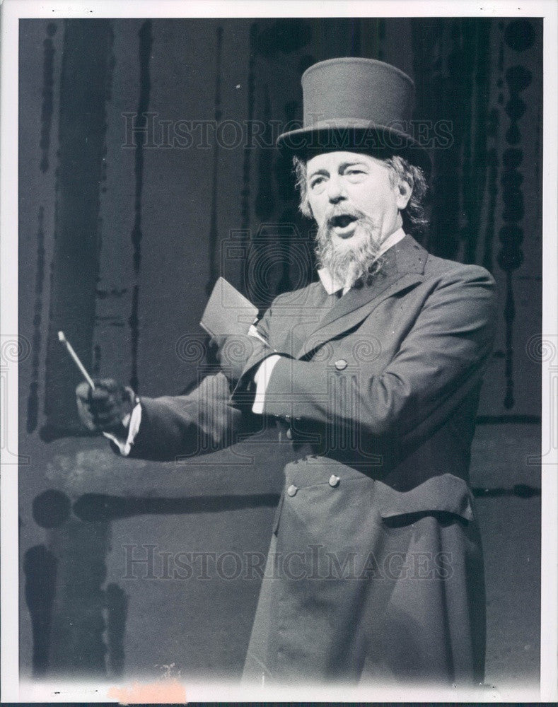 1960 English Hollywood Actor Maurice Evans Press Photo - Historic Images