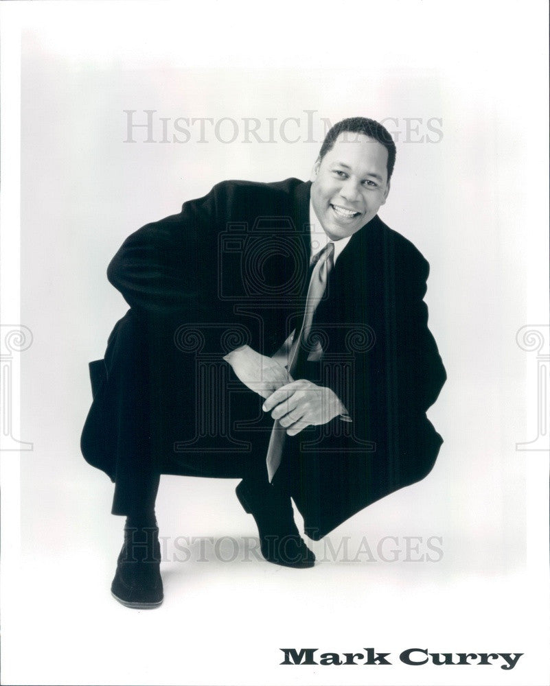 Undated American Actor/Comedian Mark Curry Press Photo - Historic Images