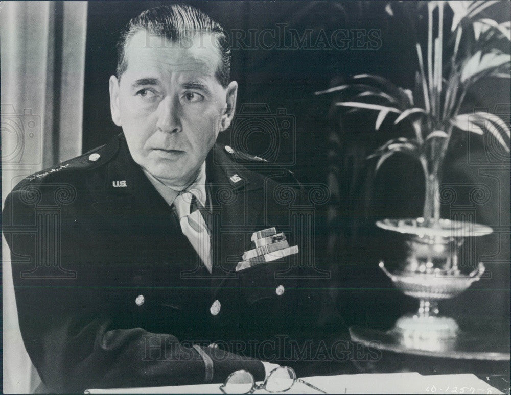 Undated Canadian Actor Alexander Knox Press Photo - Historic Images