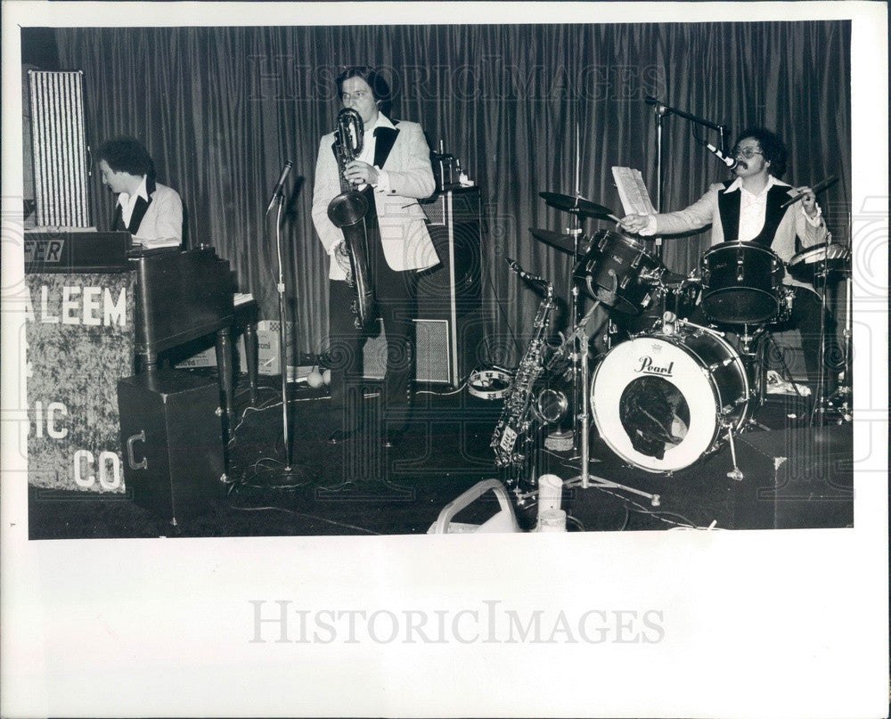 1980 Music Group Jim Saleem and the Music Company #2 Press Photo - Historic Images