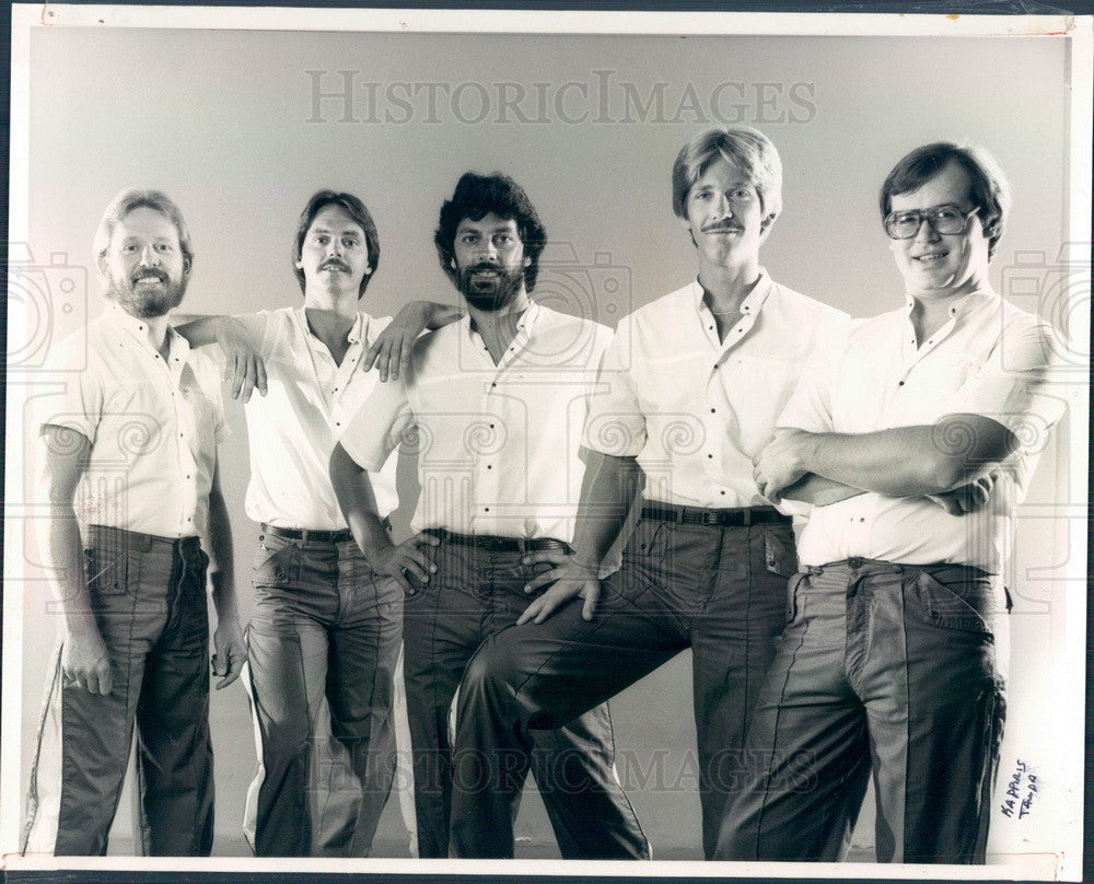 1985 Music Group Momentum Press Photo - Historic Images