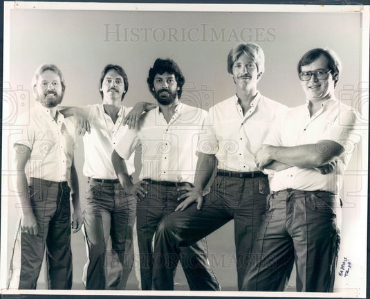 1985 Music Group Momentum Press Photo - Historic Images