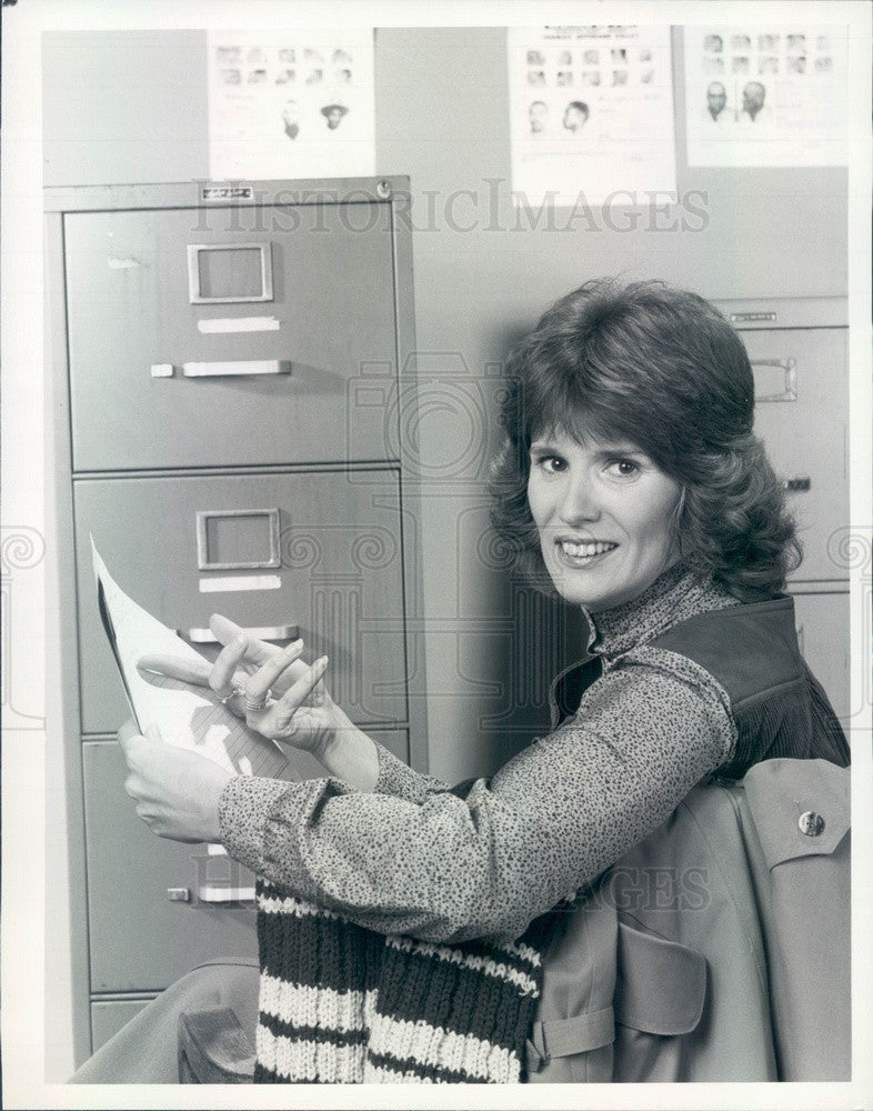 1987 American Hollywood Actress Barbara Bosson Press Photo - Historic Images