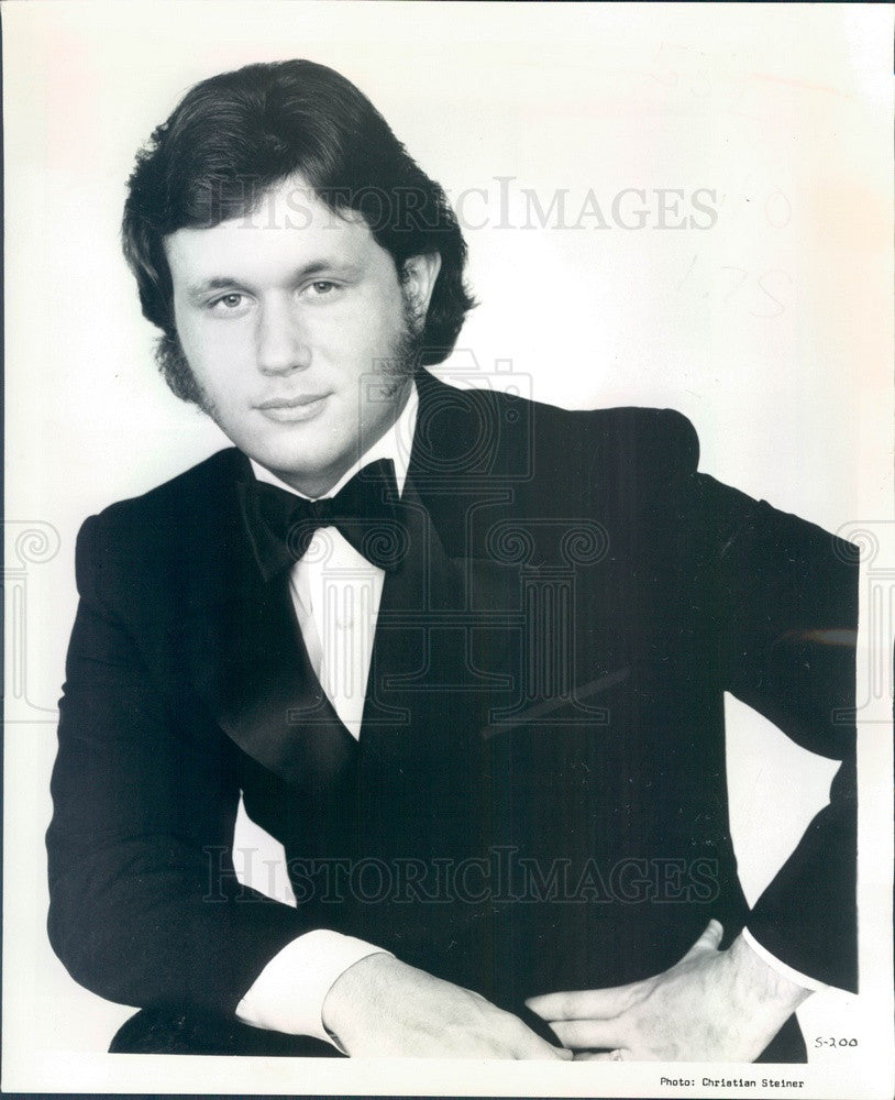 1972 Opera Singer Brent Ellis Press Photo - Historic Images