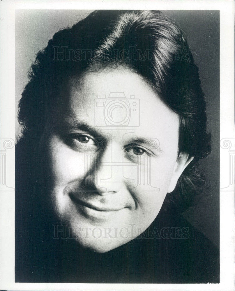 1981 Opera Singer Brent Ellis Press Photo - Historic Images