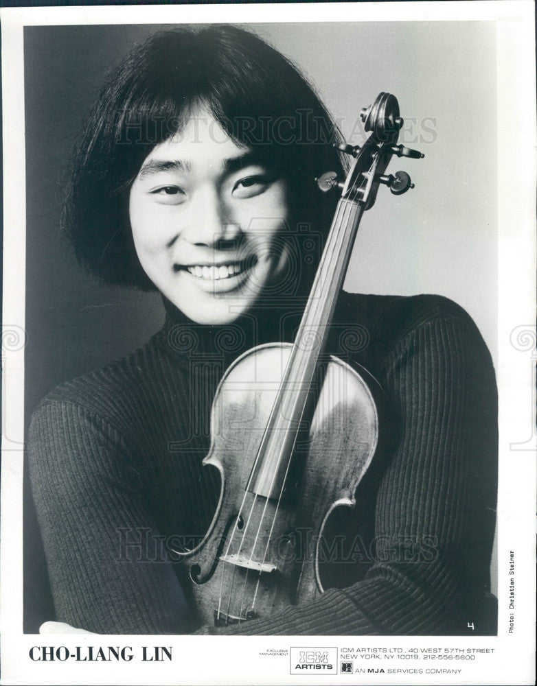 1980 Taiwanese American Violinist Cho-Liang Lin #2 Press Photo - Historic Images